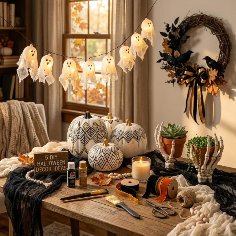 5 Easy and Fun DIY Halloween Decor Ideas