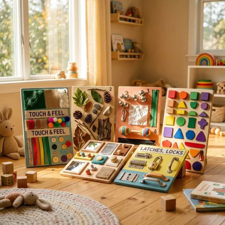 Explore 6 Unique Sensory Board Ideas for Your Toddler