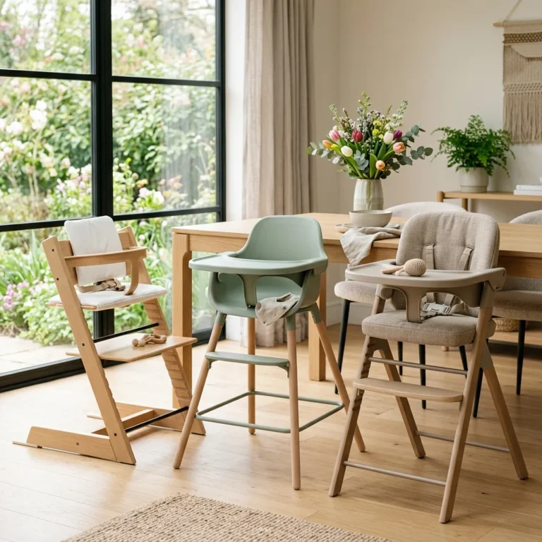10 Stylish High Chairs That Are Easy to Clean